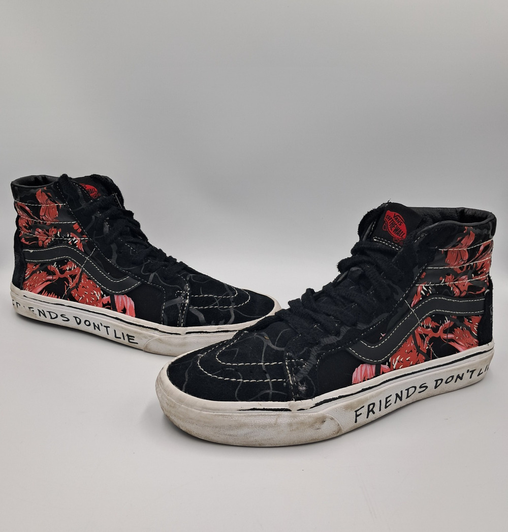 Size 7 - Vans Sk8-Hi Reissue Stranger Things - VN0A2XSBY09 - MSRP $135